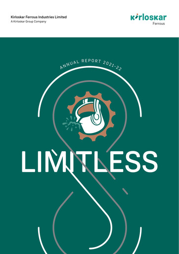 Thumbnail Kirloskar Ferrous Industries Annual Report 2022