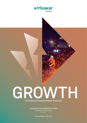 Thumbnail Kirloskar Ferrous Industries Annual Report 2023-2024