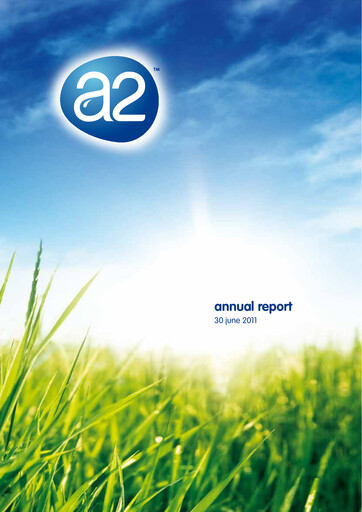 Thumbnail The a2 Milk Company
 Annual Report 2011