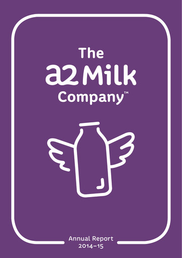 Thumbnail The a2 Milk Company
 Annual Report 2014-2015
