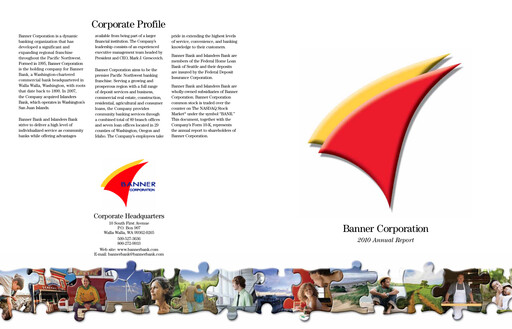 Thumbnail Banner Bank
 Annual Report 2010