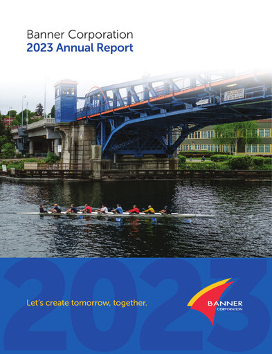 Thumbnail Banner Bank
 Annual Report 2023