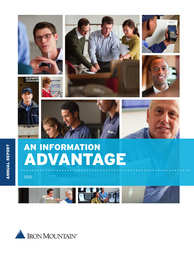 Thumbnail Iron Mountain Annual Report 2010