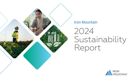 Thumbnail Iron Mountain Sustainability Report 2024