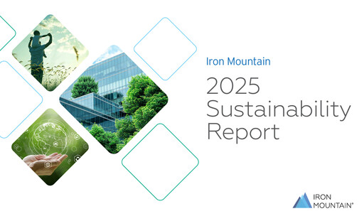 Thumbnail Iron Mountain Sustainability Report 2025