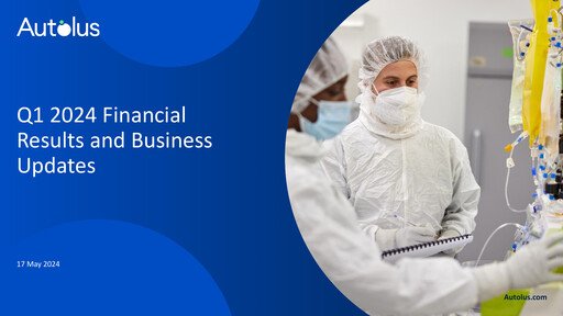 Thumbnail Autolus Therapeutics Quarterly Report 2024-q1