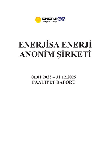 Thumbnail Enerjisa Enerji
 Annual Report 2025