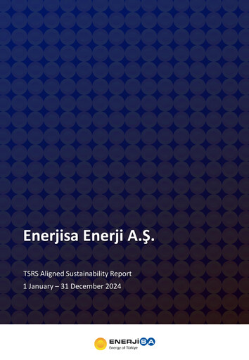 Thumbnail Enerjisa Enerji
 Sustainability Report 2024