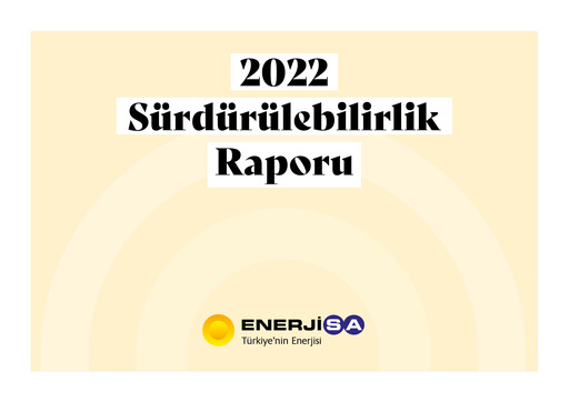 Thumbnail Enerjisa Enerji
 Sustainability Report 2022