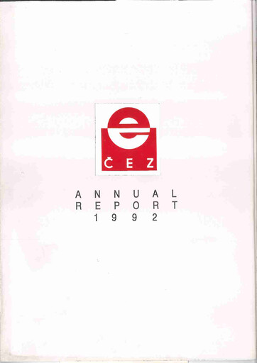 Thumbnail ČEZ Group
 Annual Report 1992