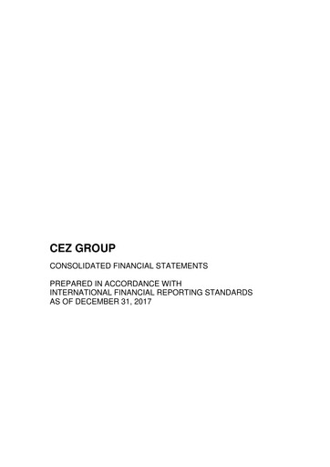 Thumbnail ČEZ Group
 Financial Statement 2017