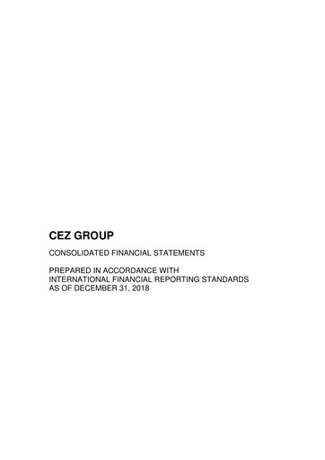 Thumbnail ČEZ Group
 Financial Statement 2018
