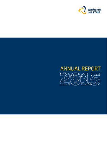 Thumbnail Jerónimo Martins
 Annual Report 2015