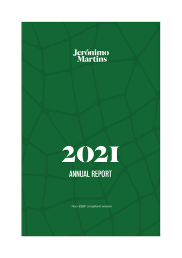 Thumbnail Jerónimo Martins
 Annual Report 2021