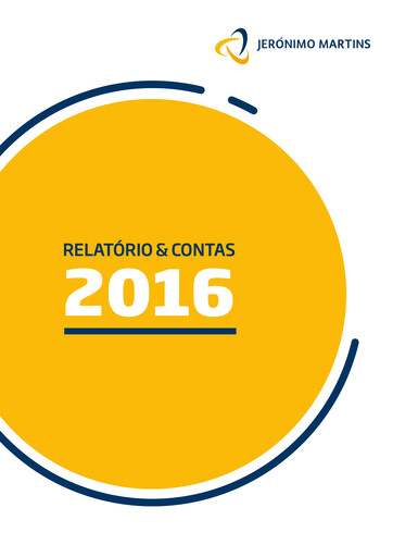 Thumbnail Jerónimo Martins
 Annual Report 2016