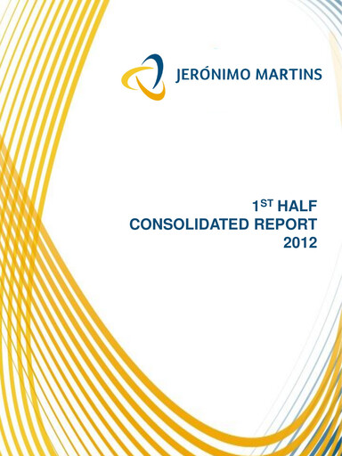 Miniature Jerónimo Martins
 Rapport semestriel 2012-h1