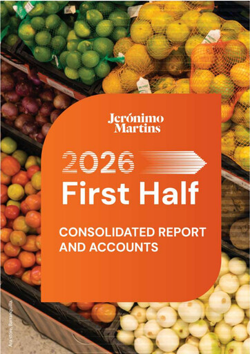 Thumbnail Jerónimo Martins
 Half-year Report 2026-h1