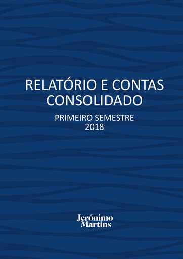 Thumbnail Jerónimo Martins
 Half-year Report 2018-h1