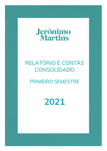 Thumbnail Jerónimo Martins
 Half-year Report 2021-h1