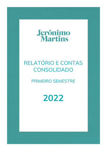 Thumbnail Jerónimo Martins
 Half-year Report 2022-h1