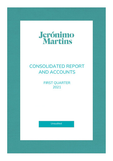 Miniature Jerónimo Martins
 Rapport trimestriel 2021-q1