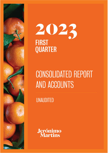 Miniature Jerónimo Martins
 Rapport trimestriel 2023-q1