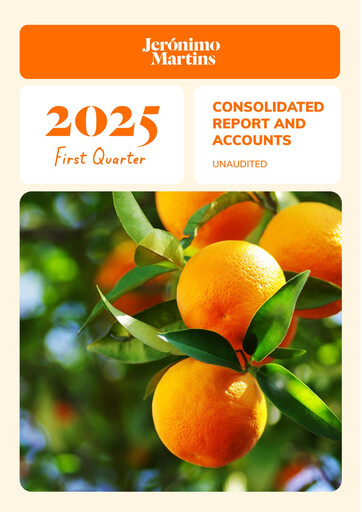 Miniature Jerónimo Martins
 Rapport trimestriel 2025-q1