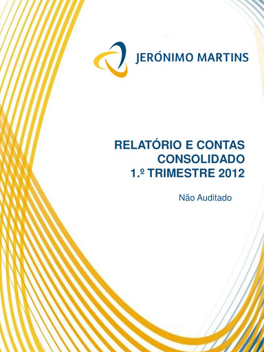 Thumbnail Jerónimo Martins
 Quarterly Report 2012-q1