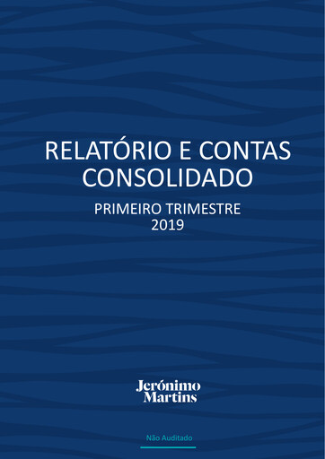 Thumbnail Jerónimo Martins
 Quarterly Report 2019-q1