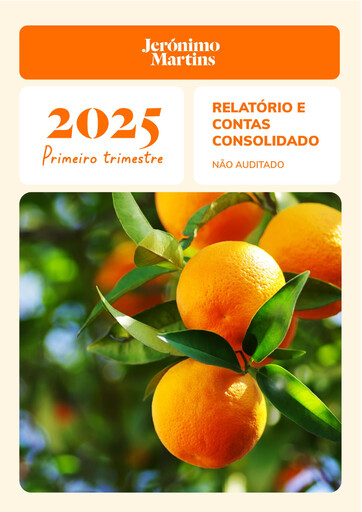 Miniature Jerónimo Martins
 Rapport trimestriel 2025-q1