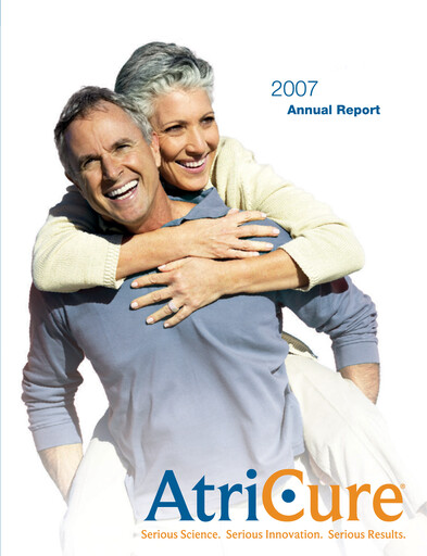 Thumbnail AtriCure Annual Report 2007
