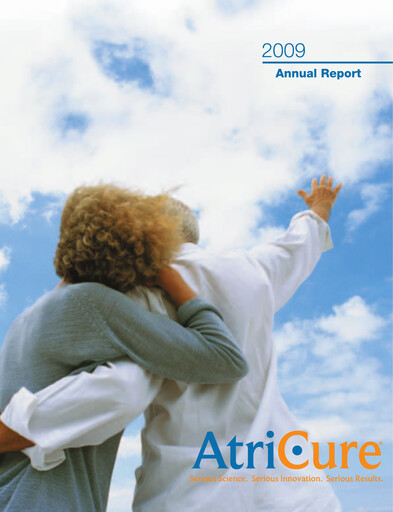 Thumbnail AtriCure Annual Report 2009