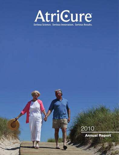 Thumbnail AtriCure Annual Report 2010