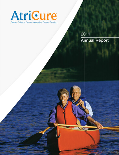 Thumbnail AtriCure Annual Report 2011