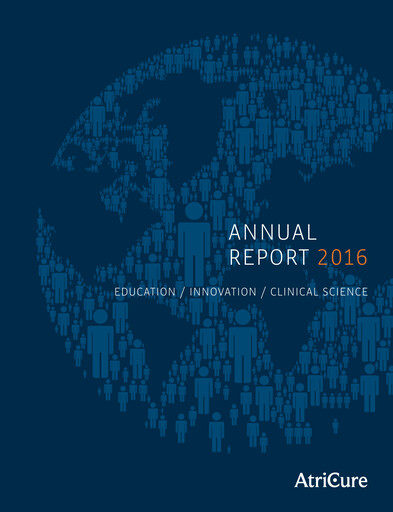 Thumbnail AtriCure Annual Report 2016