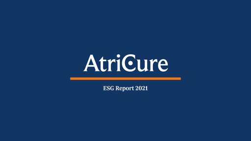 Thumbnail AtriCure ESG Report 2021