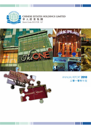 Thumbnail Chinese Estates Holdings Annual Report 2010