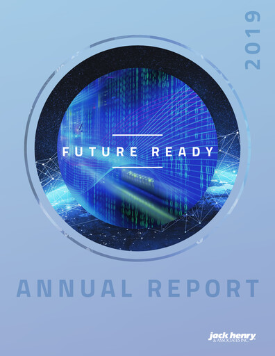 Thumbnail Jack Henry & Associates

 Annual Report 2019