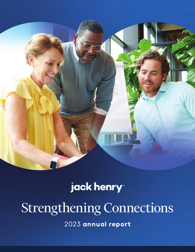 Thumbnail Jack Henry & Associates

 Annual Report 2023