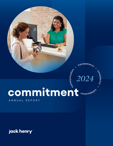 Thumbnail Jack Henry & Associates

 Annual Report 2024