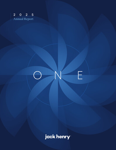 Thumbnail Jack Henry & Associates

 Annual Report 2025