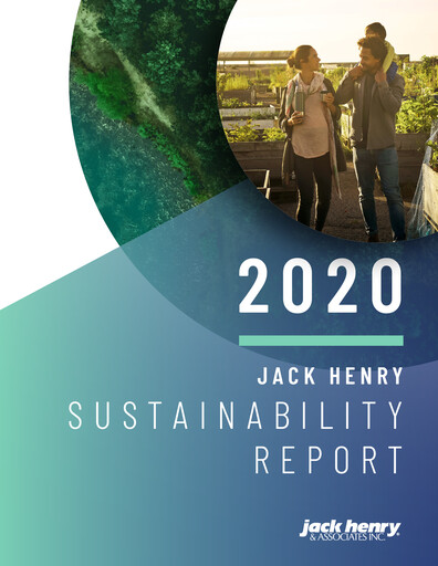 Thumbnail Jack Henry & Associates

 Sustainability Report 2020