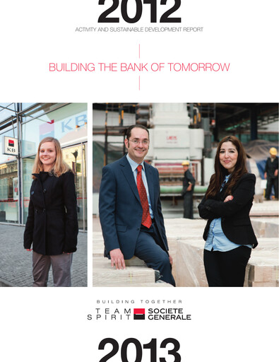 Thumbnail Société Générale
 Sustainability Report 2012-2013