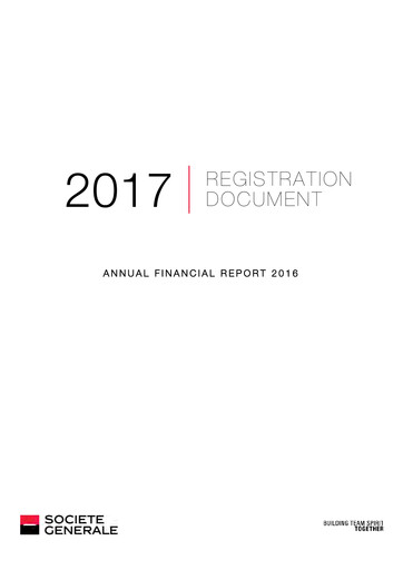 Thumbnail Société Générale
 Universal Registration Document 2016