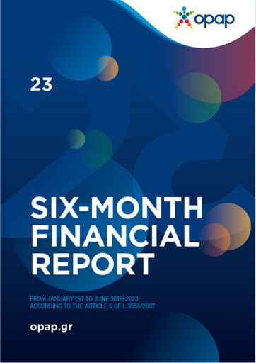 Thumbnail OPAP (Organization of Football Prognostics) Half-year Report 2023