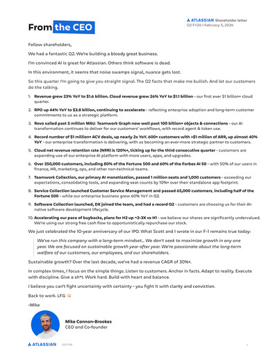 Thumbnail Atlassian Quarterly Report 2026-q2