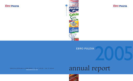 Thumbnail Ebro Foods
 Annual Report 2005