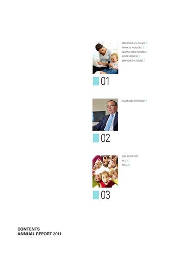 Thumbnail Ebro Foods
 Annual Report 2011