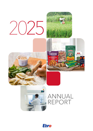 Thumbnail Ebro Foods
 Annual Report 2025