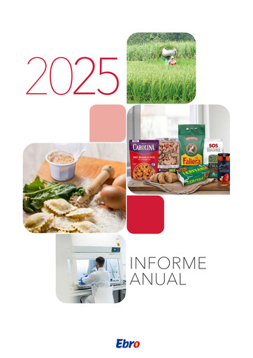 Thumbnail Ebro Foods
 Annual Report 2025